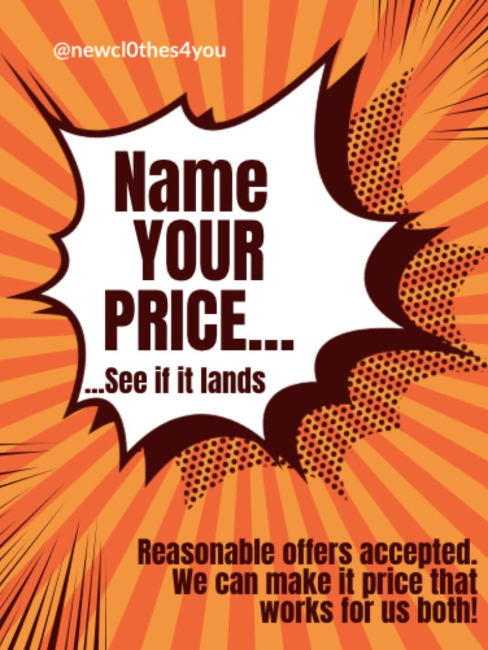 NOT FOR SALE!
